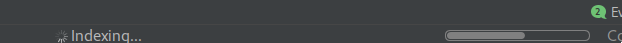 Android Studio Status Bar