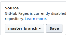 Github Pages Save Master