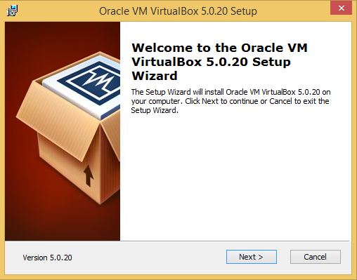 VirtualBox Installation First Step