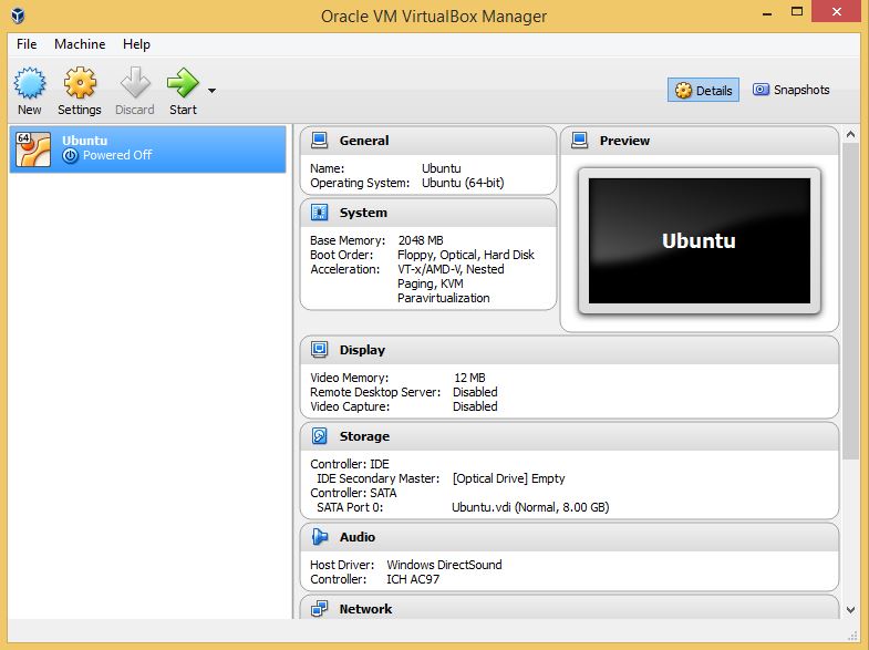 install ubuntu virtual machine on windows 10